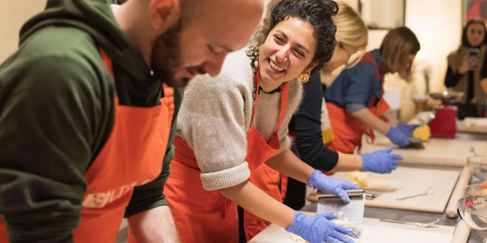 Bologna: Pasta Cooking Class, Ragu, Spritz, Wine & Gelato — photo 2